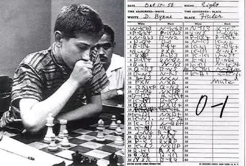 A Jogada do Século Bobby Fischer e Sua Brilhante Partida aos 13 Anos