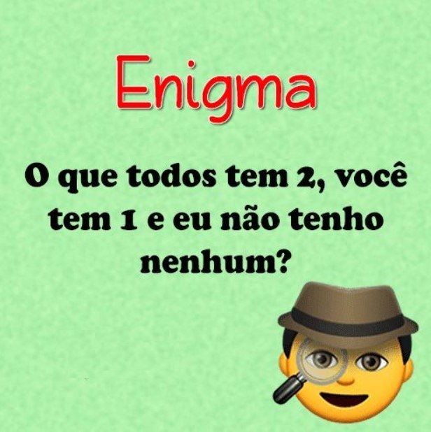 Enigma do Dia: Você consegue resolver?