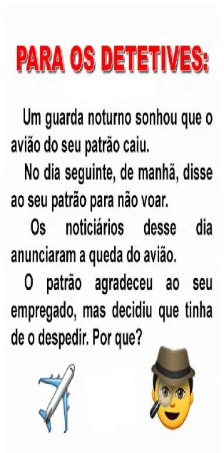 Enigma Do Guarda: Você consegue resolver?