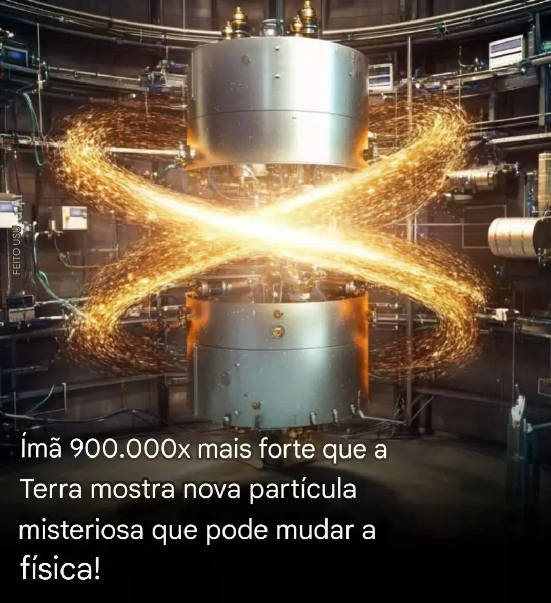 ímã 900.000x mais forte que o campo magnético da Terra pode mudar os rumos da física!