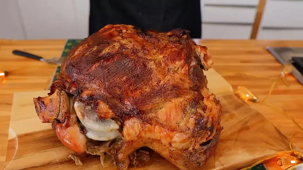 Perfeito Para Suas Festas! Pernil Assado Para 30 Pessoas