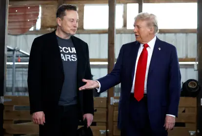 Trump e Elon Musk