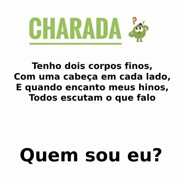 Charada: Hinos Gêmeos